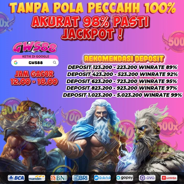 POLA GACOR KAKEK ZEUS LANGSUNG AKTIF JIKA MENGIKUTI REKOMENDASI DEPOSIT